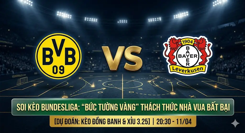 Nhận định Dortmund vs Leverkusen (20h30, 11/4): "Bức tường vàng" rạn nứt trước "Cơn lốc" Bayer?